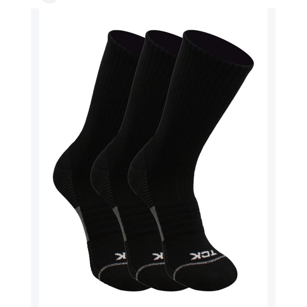 3 Pack TCK Cushioned WORK Socks For Men Women Durable Comfort for Work NWT XL